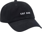 Cat Mom & Dad Hats for Proud Cat Parents | for Men & Women | Embroidered Text - Image 2