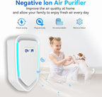 8Pack Air Ionizer for Home Negative Ion Air Purifier Plug In, Mini Filterless - Image 3