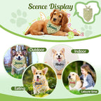 Personalized Dog Bandana with Embroidered Name, Custom Neckwear Dog Scarf - Image 5
