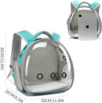 Portable Travel pet Backpack Carrier Hamster Bag Guinea Pig Bird Small Dog cat - Image 3