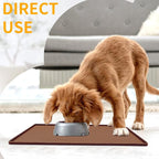 Ptlom Dog Food Mat Anti-Slip Bowl Mats - Image 3
