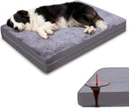 Waterproof Large Dog Bed by WAYIMPRESS