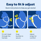 PetSafe Come With Me Kitty Cat Harness & Bungee Leash - Image 7