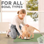 Dog Food Mat - 24x15 Raised Edges Dogs Mat - Image 6