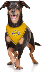 Pets First NBA LA Lakers TIE Bandana, Size Large/X-Large. Dog Bandana Scarf Bib - Image 4