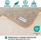 PetAmi Waterproof Dog Blanket, Leakproof XL Pet Blanket - Image 3