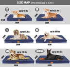 Patas Lague Orthopedic XL Dog Bed Large Sized Dog 48''X30'', Soft Waterproof - Image 5