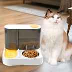 2 in 1 Automatic Cat Feeder and Water Dispenser Combo, All-in-One Dog Food and - Image 7