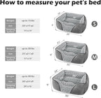 INVENHO Large Dog Bed Rectangle Washable Orthopedic Soft Calming Sleeping - Image 3