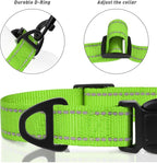 TagME Reflective Nylon Dog Collars, Adjustable Classic Collar - Image 3