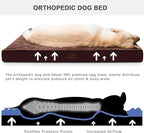MIHIKK Waterproof Dog Bed Large Size Dog Orthopedic Pet Beds - Image 2