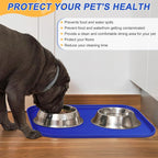 Silicone Pet Feeding Mat with Raised Edge - Image 5