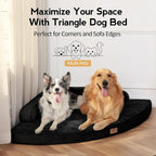 Large Orthopedic Dog Bed with Sides XXL Dog Beds with Removable Washable Cover - Image 4