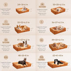 EHEYCIGA Orthopedic Dog Bed for Small Dogs, Waterproof Memory Foam Small Dog - Image 2