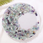 Fluorite Aquarium Gravel Rocks Natural Tumbled Healing Crystal Chips Bulk - Image 7