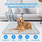 MH MYLUNE HOME Dog/Cat Cooling Mat, Arc-Chill Cooling Fiber & Endothermic Color - Image 2