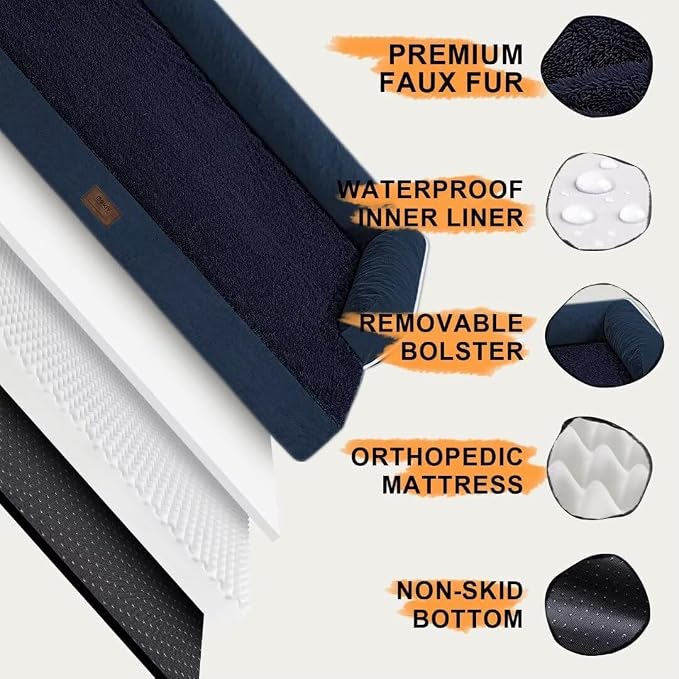 Small Dog Bed Waterproof Orthopedic Dog Beds - Image 5
