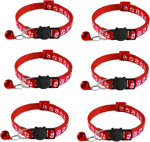 6 Pack Breakaway Cat Collar by Unknown