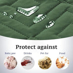 H.VERSAILTEX Reversible Loveseat Cover Furniture Protector Anti-Slip Water - Image 3