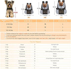 WOYYHO Pet Dog Carrier Backpack Small Dog Front Backpack Ventilated Mesh Dog - Image 4
