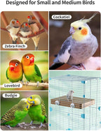 7.3 Inch Paper Bird Toys, Bird Platform, Parrot Toy, Help Birds Clean Beak - Image 8