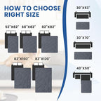Waterproof Couch Covers for Pets, Waterproof Dog Bed Cover, Anti-Slip Soft Dog - Image 4