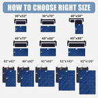 Smiry Waterproof Dog Bed Cover Blanket 40x70, Soft Reversible Pet Blanket - Image 6
