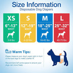 Pet Soft Disposable Male Wrap Dog Diaper - Image 5
