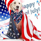 4th of July Dog Bandanas, Independence Holiday Bandana, Premium Durable - Image 6