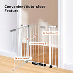 41" Tall Safety Pet Gate, Adjustable 29.92"-43.71" Wide, No Drilling Pressure - Image 3