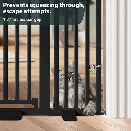 51'' Extra Tall Cat Gate 30-49.2'' Wide - Image 2