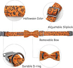 Halloween Dog Collar, Pet Collar Dog Bow Pumpkin Pet Collar Girl Boy Holiday - Image 2