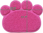 PVC Pet Dog Cat Puppy Kitten Dish Bowl Food Water Feeding Placemat, Non-Slip - Image 4