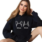 Custom Dog Mom Shirt for Women Pet Ears Sweatshirt - Image 6