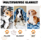 Rezutan 1 Pack 3 Blankets for Dogs, Dog Blanket for Large & Medium Pet Cat - Image 7