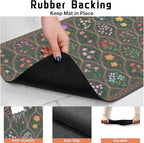 Absorbent Pet Dog Bowl Mat for Food and Water, Pet Cat Food Feeding Mat - Image 4