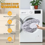 Youyole Small Washable Round Dog & Cat Bed Cover Replacement Waterproof 20 x 20 - Image 6