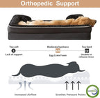WNPETHOME Dog Beds for Large Sized Dogs, Washable Orthopedic Dog Couch Sofa Bed - Image 4