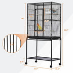 GarveeHome 62.6" H Large Bird Cage, Bird Cage - Image 2