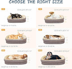 Orthopedic Dog Bed for Puppy, Extra Small Dogs Breeds, Oval Cat Bed, High - Image 5