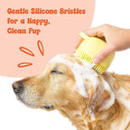HamInWay Dog Bath Brush, 2-in-1 Dog Brush - Image 4