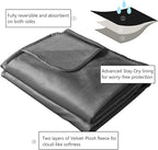 Ameritex Pet Bed Blanket Reversible 100% Waterproof Velvet Super Soft - Image 2