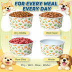 60 Pcs 42 oz/ 5.2 Cups Disposable Pet Bowls - Image 3