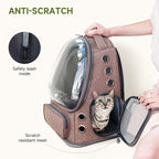 Cat Backpack Carrier, Breathable Cat Carrier Large Space Bubble Pet Backpack - Image 3