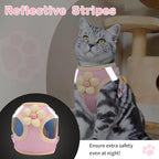 Cat Harness and Leash Set for Walking Escape Proof, Adjustable Kitten Harness - Image 2