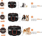 Dog Playpen, Large Puppy Pet Playpen, Dog Crate Tent Cage Indoor/Outdoor - Image 8