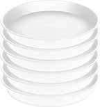 6 Pack of 10 inch Plant Saucer, Heavy Duty Plastic Plant Saucer 10" Round by Bleuhome
