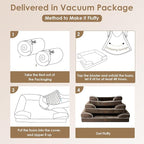EHEYCIGA Orthopedic Dog Beds for Large Dogs, Waterproof Memory Foam Large Dog - Image 7