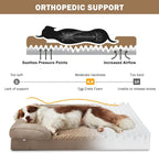 INVENHO Orthopedic Extra Large Dog Bed, XXL Waterproof Dog Sofa, Egg-Crate Foam - Image 2