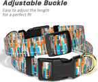 Reflective Dog Collar for Extra Small Dogs, Cute Boho Adjustable Heavy-Duty - Image 6